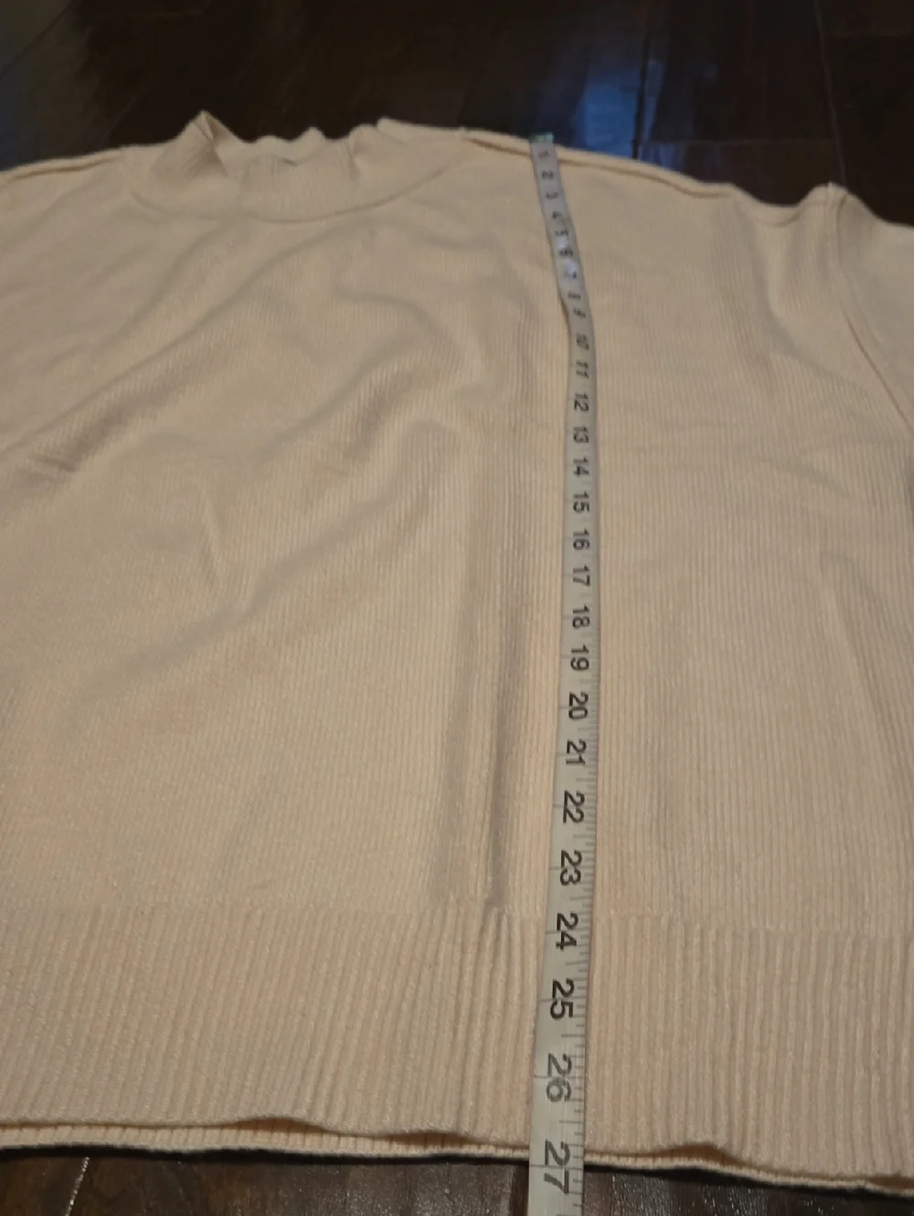 Zesica Cream Sweater Size XL - Picture 7 of 8